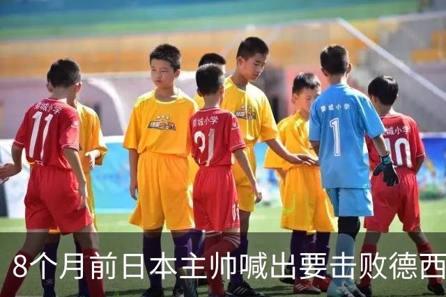 8个月前日本主帅喊出要击败德西进8强 都认为是笑话